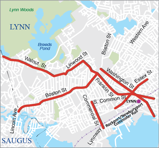 LYNN: TARGETED SAFETY AND MULTIMODAL IMPROVEMENTS (PLAYBOOK PRIORITY CORRIDORS) LYNN: TARGETED SAFETY AND MULTIMODAL IMPROVEMENTS (PLAYBOOK PRIORITY CORRIDORS)